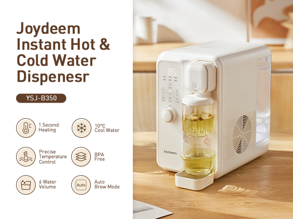 Joydeem Instant Hot Cold Water Dispenser 12 Temp 120 Oz | Joydeem