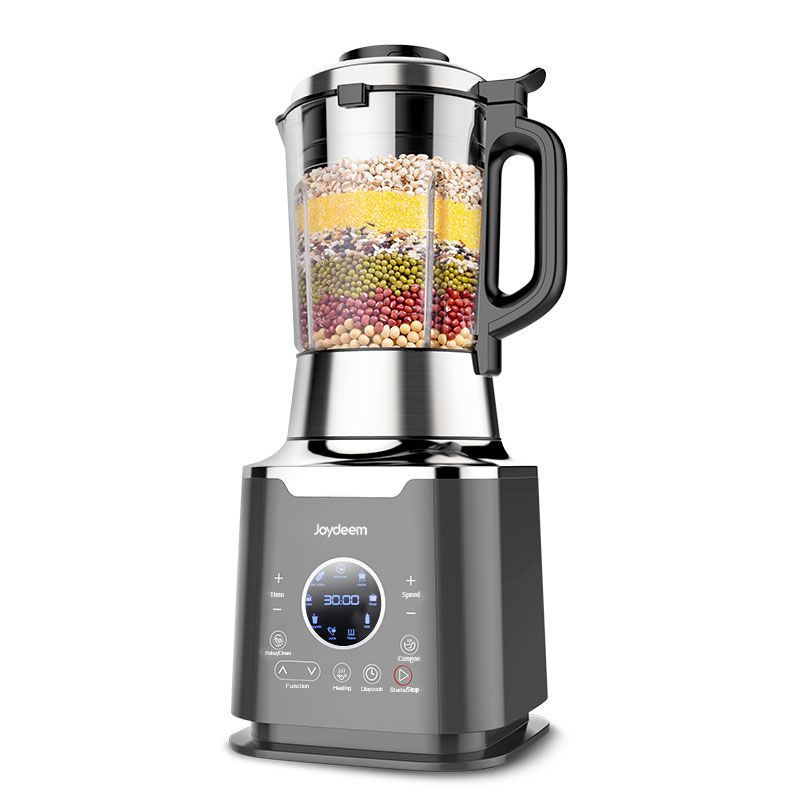 Joydeem JD-D16 1200W Countertop Cooking Blender with Stew Pot for Soymilk, Soups & Juice - 12H Preset & Keep Warm (59 oz/1750ml)